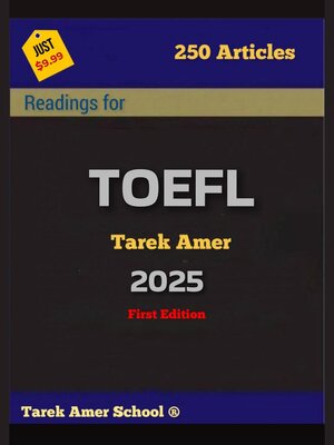 cover image of Readings for TOEFL